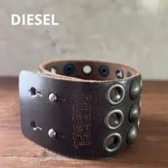 ☆DIESEL☆ディーゼル☆ブレスレット☆バングル☆スタッズ☆美品【送料込み】