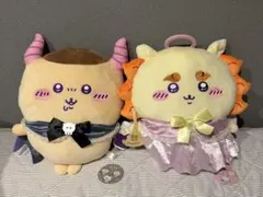 ちいかわ てんし あくま BIGぬいぐるみ くりまんじゅう シーサー 2種セット