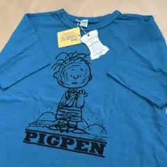 新品】ウエアハウス PEANUTS PIGPEN Tシャツ ピーコックブルー - メルカリ