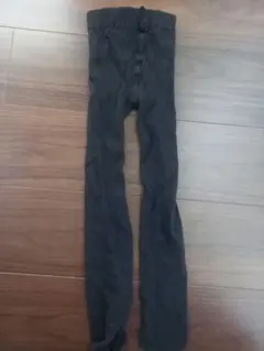 미사용 H&M キッズ タイツ ブラック 98/104 2足セット