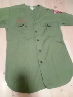 ボーイスカウトシャツ　古着