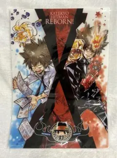 CF2011 限定 A3クリアポスター 家庭教師ヒットマンREBORN 沢田綱吉