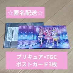 【3枚セット】プリキュア×TGC ポストカード ドリーム/グレース/サマー
