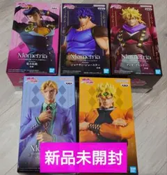 【未開封品】Mometriaシリーズ　ジョジョの奇妙な冒険　フィギュア5体セット
