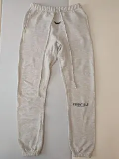 ESSENTIALS スウェットパンツ オートミールヘザー Sサイズ