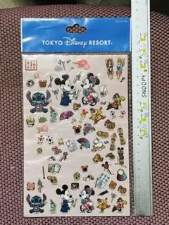 東京ディズニーリゾート キャラクターシール