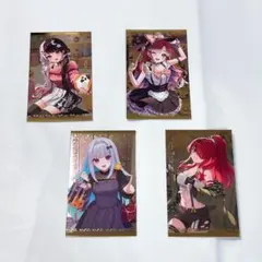 ボイスビジュアルカード/夜見れな 早乙女ベリー レインパターソン リゼヘルエスタ