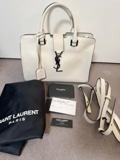 YSLイヴサンローラン ハンドバッグ ショルダーバッグ ベイビーカバス