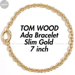 新品 TOM WOOD Ada Bracelet Slim Gold トムウッド