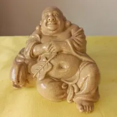 萩焼　布袋様