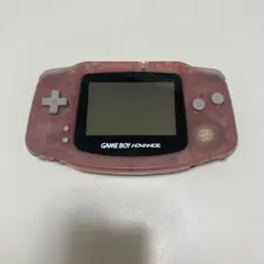 ゲームボーイアドバンス クリアピンク 本体　ジャンク品