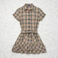 2026年最新】BURBERRY BLUE LABEL 柄：チェック レディース 半袖ミニ