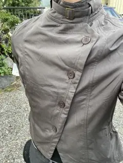 Asymmetric Blouson ナイロンジャケット 斜め gimmick