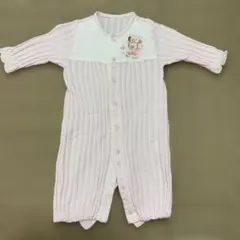 ピンク ロンパース