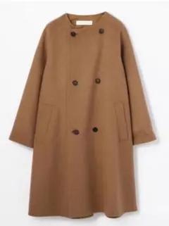 1回短時間着用のみ極美品♡GALERIE VIEダブルフェイスコート - メルカリ