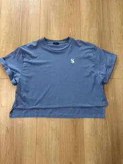 SHIPS シップス　ドルマン 刺繍 ワイド TEE ライトブルーのサムネイル