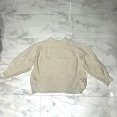 earth music&ecology リブ編み 長袖セーター