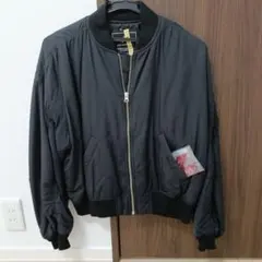 ALPHA INDUSTRIES MA-1 M ジャケット ブラック レディース