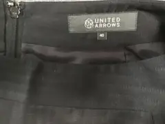 UNITED ARROWS タイトスカート　40 オフィスカジュアル　黒