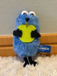 パペットスンスン ぬいぐるみマスコット フルーツver. 青リンゴ