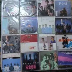 安全地帯 7インチ レコード　まとめ売り　16枚　シングルレコード