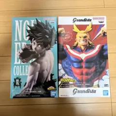 ヒロアカ デク フィギュア Grandista オールマイト 2個セット