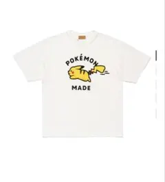 HUMAN MADE x Pokemon Made Tシャツ ピカチュウ 白 - メルカリ