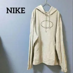 海外古着★★NIKE グレー フード付きパーカー