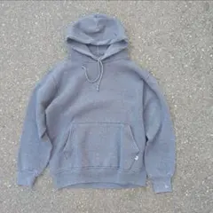90s RUSSELL ATHLETIC パーカー チャコール　USA