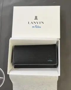 ランバンオンブルー/LANVIN en Bleu キーケース牛革ブラック【新品】のサムネイル