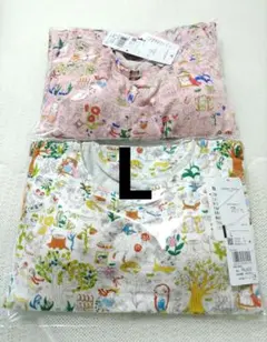 【ツモリチサト】未使用 ワコールカップ付きタンクトップ Lサイズ ２枚セットのサムネイル