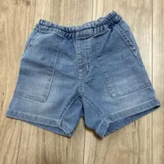 BREEZE ブリーズ　デニム　ハーフパンツ 半ズボン　90センチ