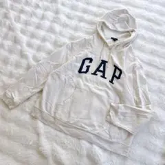GAP フード付きパーカー クリーム色