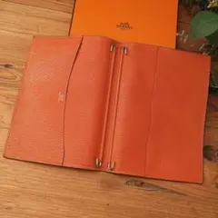 HERMES エルメス グローブトロッター カルメンチータ付き ブックカバー 