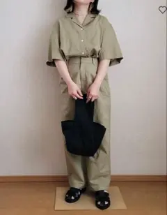 【値下げ中】UNIQLO リネンブレンド シャツ・パンツ（セットアップ）　XL
