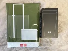 【新品】UNIQLOノベルティー メッシュトートバッグ＆ポーチ　ステンレスボトル