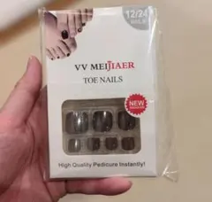 VV MEIJIAER トゥネイルチップ ブラックのサムネイル