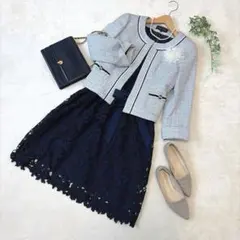 【Lサイズ】セレモニースーツ2点セット　ジャケット　ワンピース