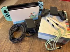NintendoSwitchあつまれどうぶつの森/本体,付属品有り ※箱無し