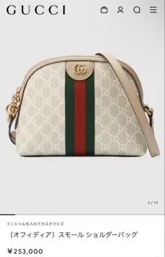 ⭐️【GUCCI】 オフィディアミニショルダーバッグ⭐︎希少なベージュ 