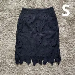 美品★ GU タイトスカート ネイビー Sサイズのサムネイル