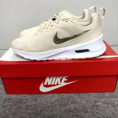 NIKEナイキレディーススニーカージョギングランニングシューズベージュ金新品24
