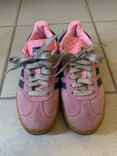 adidas tobaccoピンク ミントグリーン スニーカー 7 25.0 - メルカリ