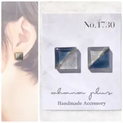 No.1730 ハンドメイドアクセサリー レジンピアス イヤリング