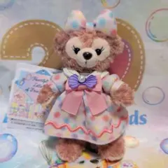 シェリメイ　ハートフルレター　 ぬいぐるみバッジ 　ディズニーシー