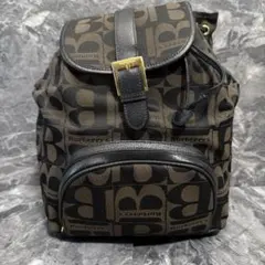 BURBERRYS モノグラム 革×キャンバス ヴィンテージ Y2K リュック