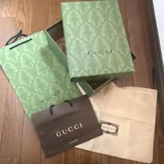 GUCCI ショップ袋と箱セット