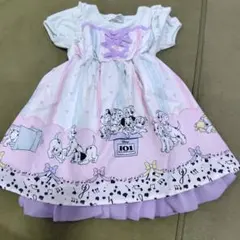 マジョリカ　100cm 101匹わんちゃん　ワンピースドレス