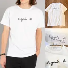 agnes b. homme アニエスべー ロゴ Tシャツ 2 メンズ