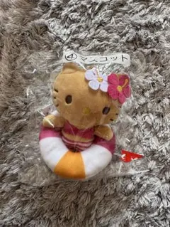 サンリオ当たりくじ　1番くじ　ハローキティ　マスコット　日焼けキティ